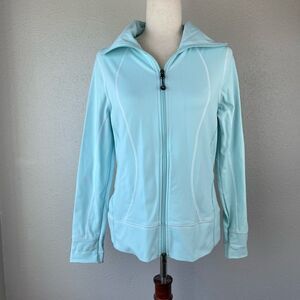 Eddie Bauer Blue Full Zip Jacket Size L EUC